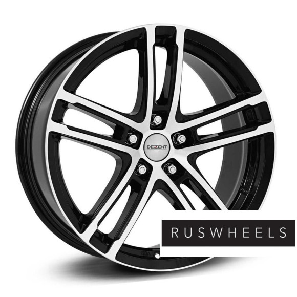 Диски Dezent R17 / 7.5J PCD 5x112 ЕТ 36 ЦО 66.6 TZ dark