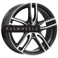 Диски СКАД 7x17/5x112 ET43 D57,1 Брайтон (КЛ311) Алмаз