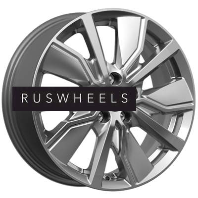 Диски КИК 6,5x16/5x112 ET43 D57,1 Гамбит (КС961) Дарк платинум