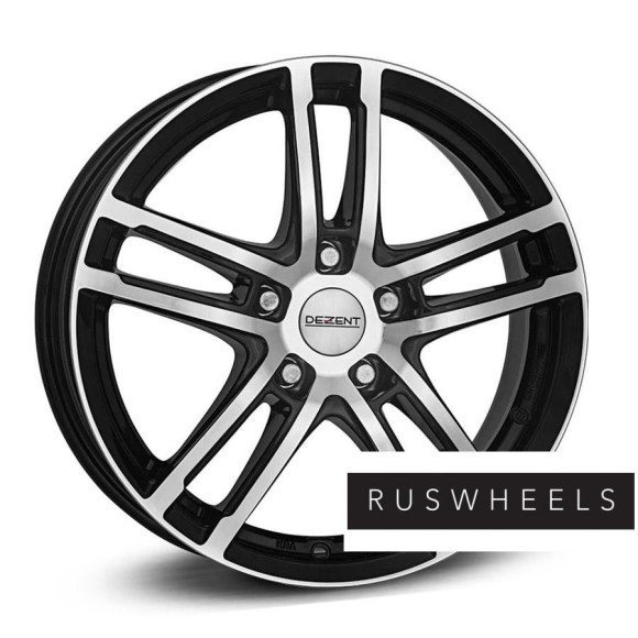 Диски Dezent R16 / 7J PCD 5x112 ЕТ 48 ЦО 66.6 TZ dark