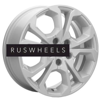 Диски Khomen Wheels 6,5x17/5x108 ET33 D60,1 KHW1711 (Chery/Exeed) F-Silver Диски Khomen Wheels 6,5x17/5x108 ET33 D60,1 KHW1711 (Chery/Exeed) F-Silver