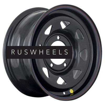 Диски Off-Road Wheels 7x16/5x139,7 ET30 D110 УАЗ (треуг. мелкий) Черный