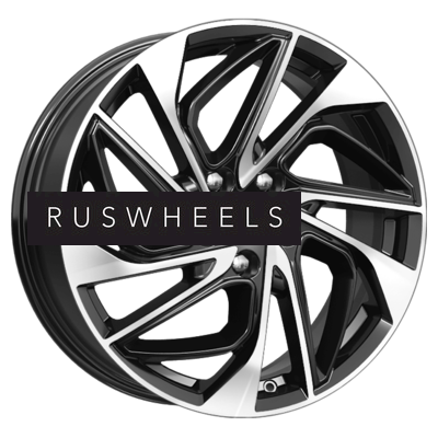 Диски КИК 7x18/5x114,3 ET40 D66,1 КС883 Алмаз черный SK