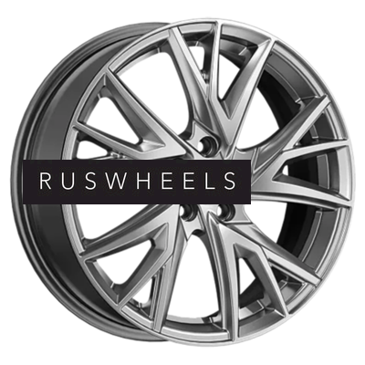 Диски КИК 6,5x18/5x114,3 ET35 D67,1 Кайлас (КС1054) Дарк платинум