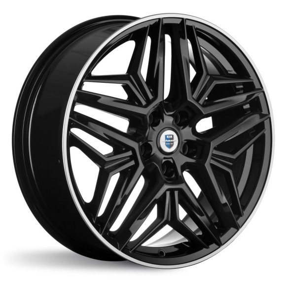 Диски КиК 7,0\R19 5*108 ET33 d60.1 Алмаз черный