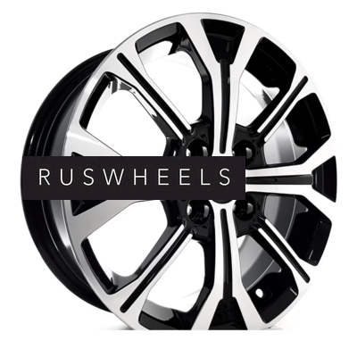 Диски КИК 6x15/4x100 ET46 D54,1 КС945 Алмаз черный