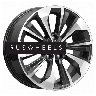 Диски КИК 7x17/5x110 ET35 D67,1 Авиор (КС936) Алмаз черный