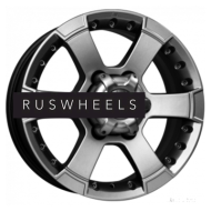 Диски КИК 7x16/6x139,7 ET38 D67,1 M56-оригинал (КС593) Дарк платинум