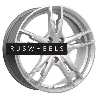 Диски КИК 7x17/5x100 ET38 D67,1 Солар (КС875) Сильвер SK