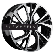 Диски LS Forged 8x19/5x108 ET52 D60,1 LS FG22 BKF (конус, C570)