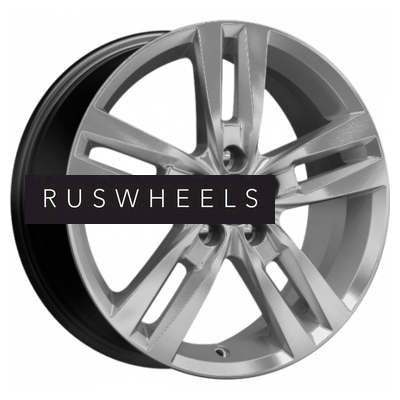 Диски КИК 6,5x16/5x112 ET50 D57,1 Rassvet (КС868) Дарк платинум