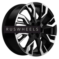Диски Khomen Wheels 7x18/5x114,3 ET40 D66,1 KHW1809 (Qashqai) Black-FP