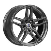 Диски КиК  Бартон (КС1110)  8,0\R17 5*120 ET43  d72,6  Кварц  [82683]  Fb max 680 kg
