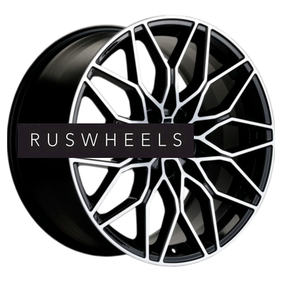 Диски Khomen Wheels 8,5x19/5x112 ET30 D66,6 KHW1902 (BMW Front) Black-FP
