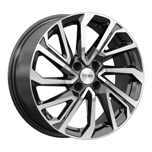 Диски iFree Original 6.5\R16 4*100 ET37 d60.1 Алмаз черный