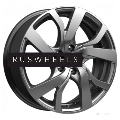 Диски КИК 6,5x16/5x112 ET42 D57,1 Палермо-оригинал (КС607) Дарк платинум