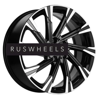 Диски Khomen Wheels 7,5x19/5x108 ET36 D65,1 KHW1901 (Exeed VX/TXL/LX) Black-FP