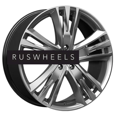 Диски КИК 8,5x20/5x130 ET55 D71,6 Атлас (КС661M) Дарк платинум