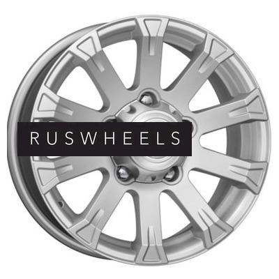 Грузовые диски K&K 7x16/5x139,7 ET35 D98 Байкал (КС601) Сильвер Грузовые диски K&K 7x16/5x139,7 ET35 D98 Байкал (КС601) Сильвер