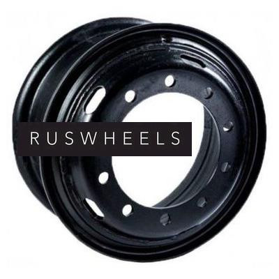 Грузовые диски Kronprinz/Accuride 8,5x20/10x335 ET D0 Black (8.5-3101012-55) МАЗ, троллейбусы 3 750 кг