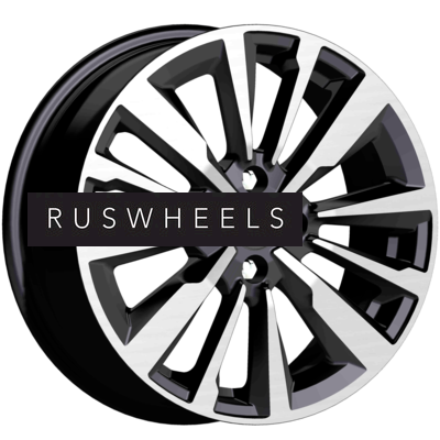 Диски КИК 6,5x16/4x98 ET35 D58,5 Эрман (КС997) Алмаз черный