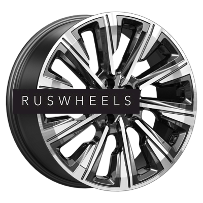 Диски КИК 7,5x19/5x114,3 ET40 D66,6 Галего (КС1039) Алмаз черный Диски КИК 7,5x19/5x114,3 ET40 D66,6 Галего (КС1039) Алмаз черный