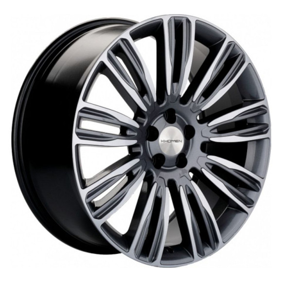 Диски Khomen Wheels  KHW2004 (GAC GS8)  8,5\R20 5*120 ET45  d59,5  Gray  [KHW200407GRT]  Fb max 815 kg