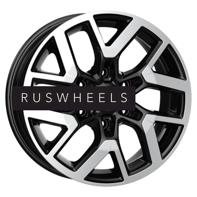 Диски MAK 7,5x17/6x139,7 ET33 D100,1 Gravel Black mirror