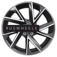 Диски Khomen Wheels 7x17/5x112 ET40 D57,1 KHW1714 (Kodiaq/Tiguan) Black-FP Диски Khomen Wheels 7x17/5x112 ET40 D57,1 KHW1714 (Kodiaq/Tiguan) Black-FP