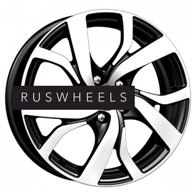 Диски КИК 6x15/5x112 ET43 D57,1 Палермо-оригинал (КС668) Алмаз черный