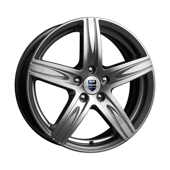 Диски КиК  Андорра (КС547)  7,0\R17 5*114,3 ET45  d67,1  Дарк платинум  [71836]