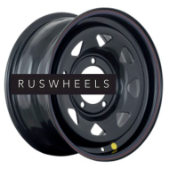 Диски Off-Road Wheels 8x17/5x139,7 ET15 D110 УАЗ (треуг. мелкий) Черный Диски Off-Road Wheels 8x17/5x139,7 ET15 D110 УАЗ (треуг. мелкий) Черный
