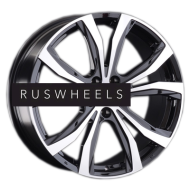 Диски Replay 8x18/5x114,3 ET30 D60,1 LX108 BKF (конус, C570)