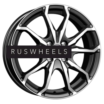 Диски КИК 6x16/4x114,3 ET40 D67,1 Brent (КС733) Алмаз черный