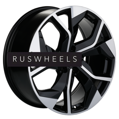 Диски Khomen Wheels 8,5x20/5x112 ET33 D66,6 KHW2006 (Audi/VW) Black-FP