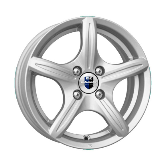 Диски КиК  Мирель (КС544)  6,0\R14 4*98 ET25  d67,1  Сильвер  [A7662]