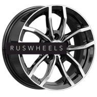 Диски КИК 6,5x15/5x112 ET50 D57,1 Фрост (КС1048) Алмаз черный