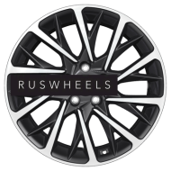 Диски Khomen Wheels 7,5x18/5x108 ET52,5 D63,3 KHW1804 (Kuga) Black-FP