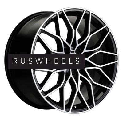 Диски Khomen Wheels 8,5x19/5x108 ET48 D60,1 KHW1902 (Chery Tiggo 8/8 Pro) Black-FP Диски Khomen Wheels 8,5x19/5x108 ET48 D60,1 KHW1902 (Chery Tiggo 8/8 Pro) Black-FP