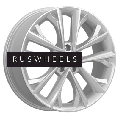 Диски Premium Series 7x18/5x114,3 ET53 D54,1 КР012 (Coolray) Elite Silver