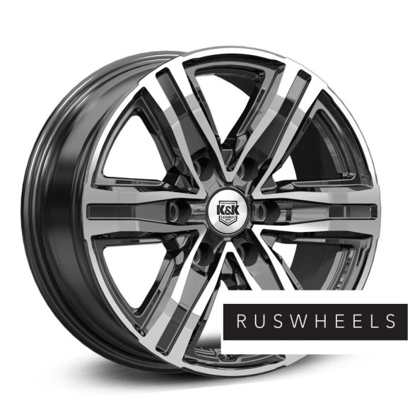 Диски КиК R17 / 7.5J PCD 6x114.3 ЕТ 39 ЦО 67.1 R8