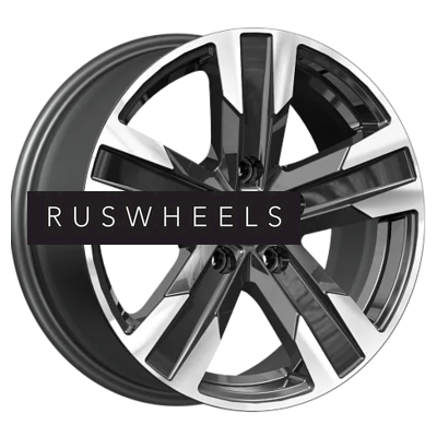 Диски КИК 7x16/5x108 ET33 D67,1 Висмут (КС1009) Алмаз черный