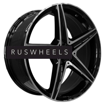 Диски PDW 8,5x18/5x112 ET40 D66,6 5261 Gloss Black Machine Face (PDW)